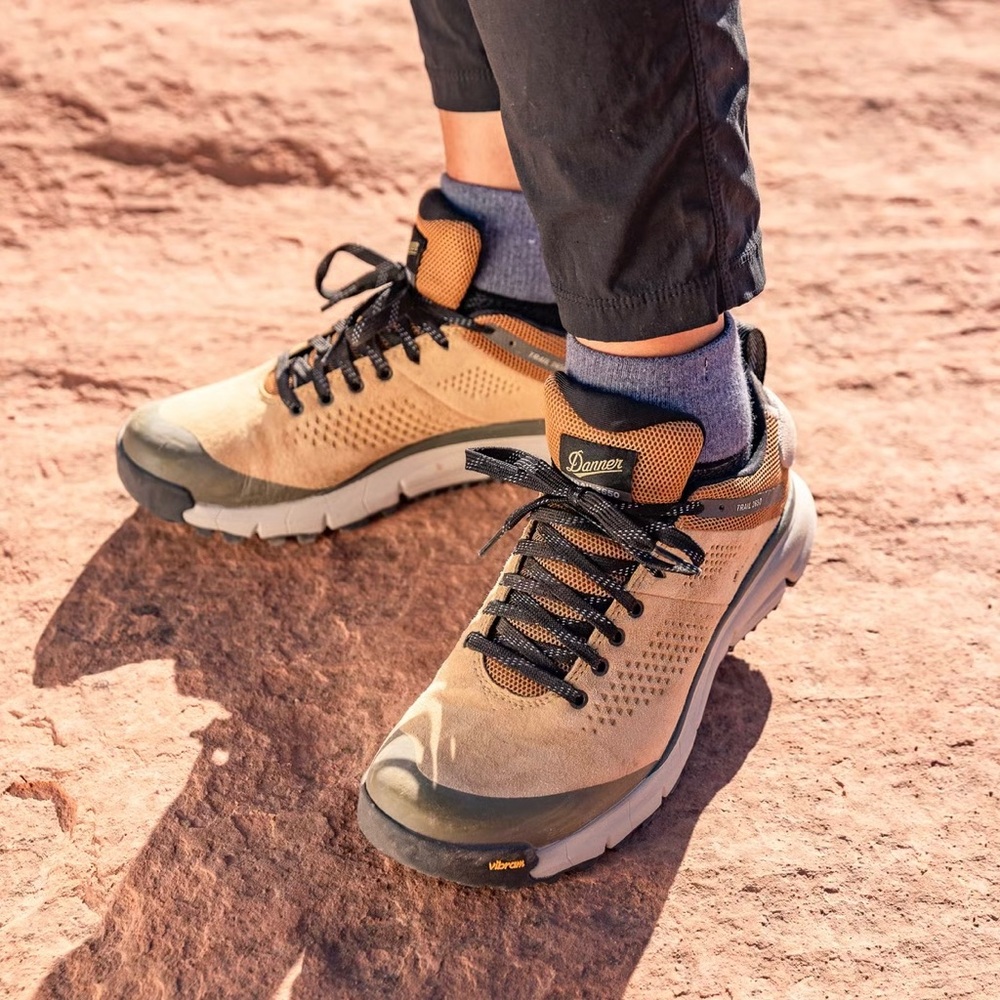 Danner Tan and Black Athletic Shoes